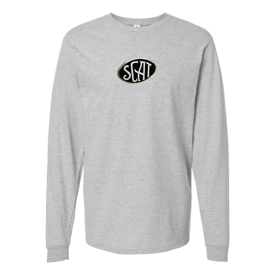 Youth SCAT Logo Cotton Long Sleeve T-Shirt