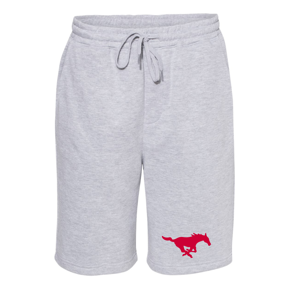 Men's SMU Mustangs Logo Independent Trading Co Midweight Fleece Shorts