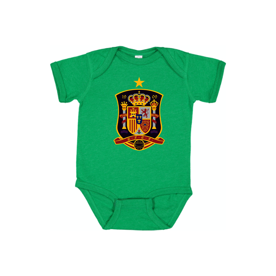 Spain National Soccer Team Baby Romper Onesie
