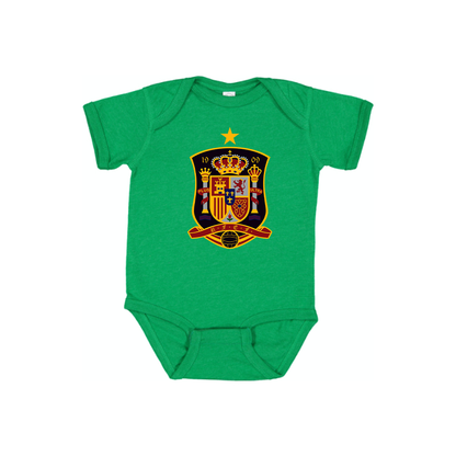 Spain National Soccer Team Baby Romper Onesie