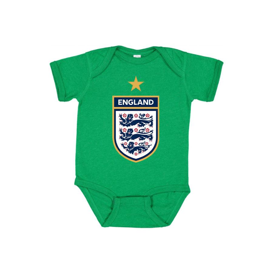 England National Soccer Team Baby Romper Onesie