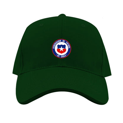 Chile National Soccer Team  Dad Baseball Cap Hat