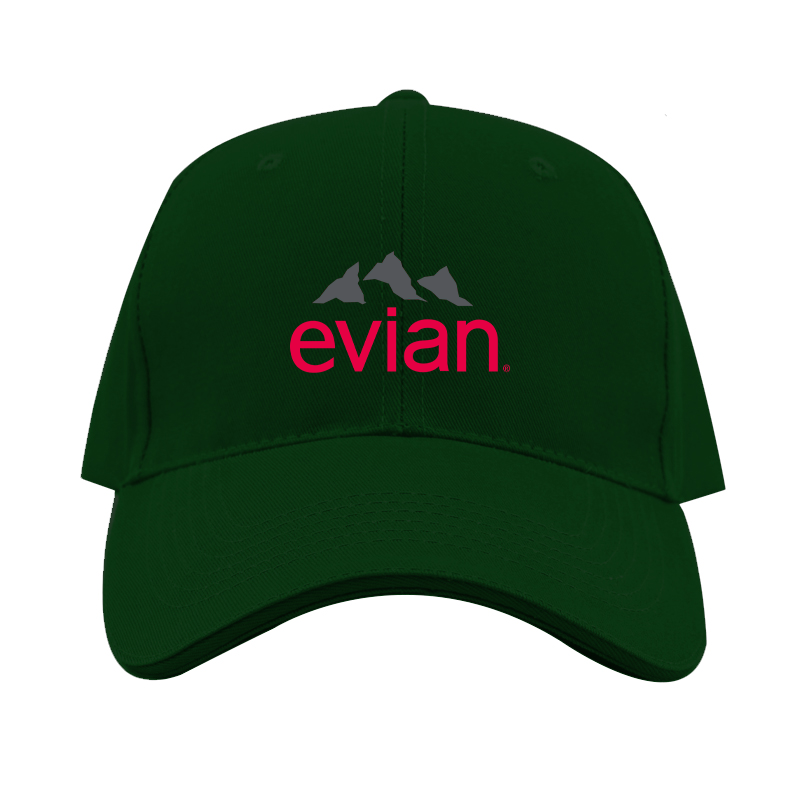 Evian Logo Dad Baseball Cap Hat