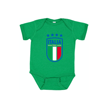 Italy National Soccer Baby Romper Onesie