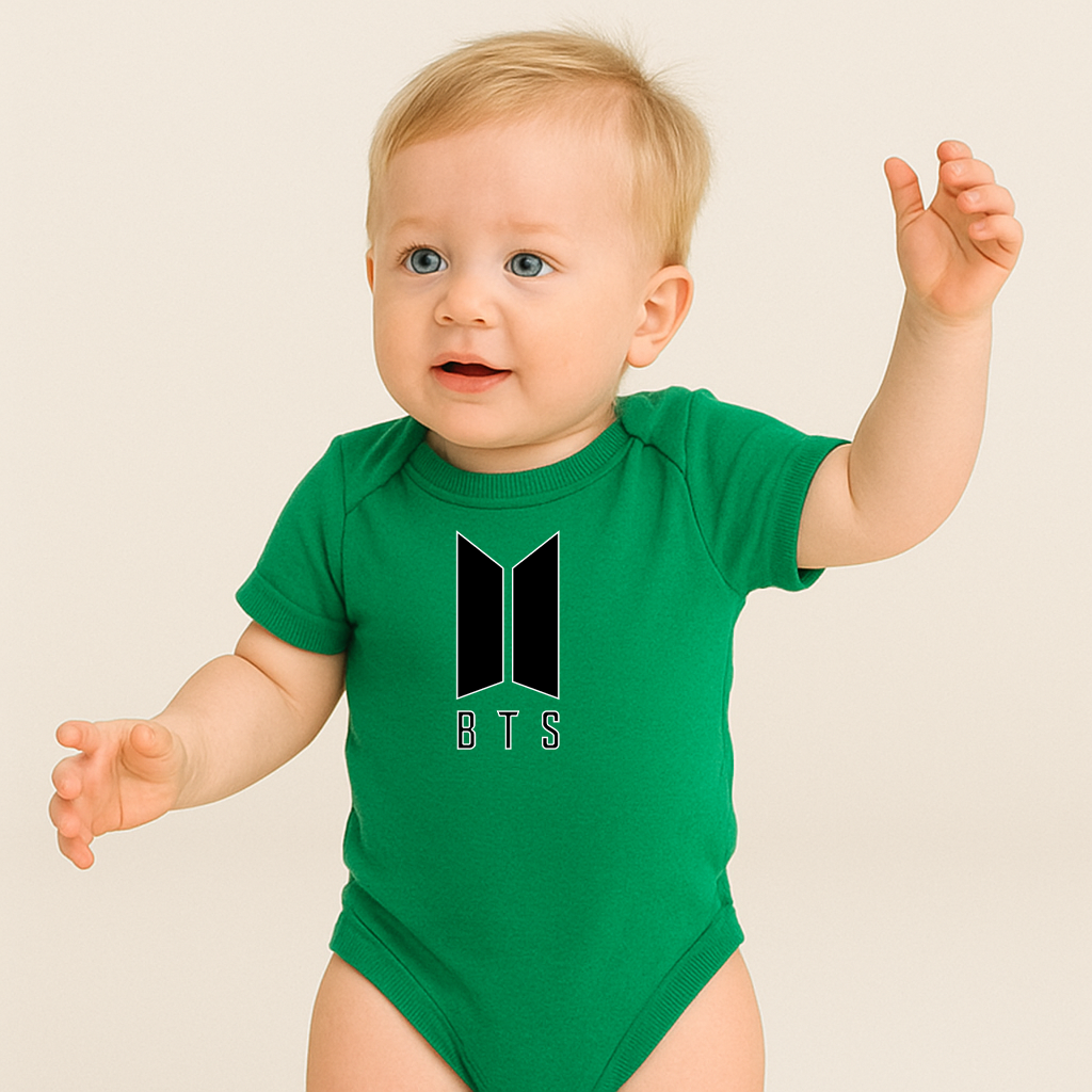 BTS Music Baby Romper Onesie