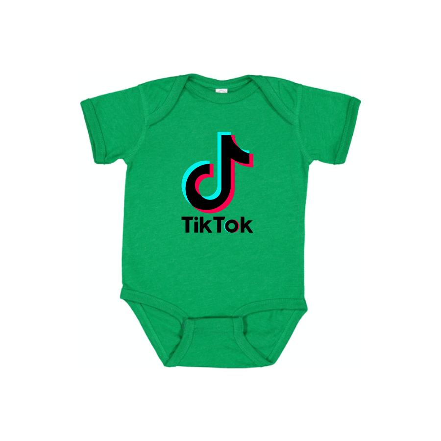 TikTok Social Baby Romper Onesie