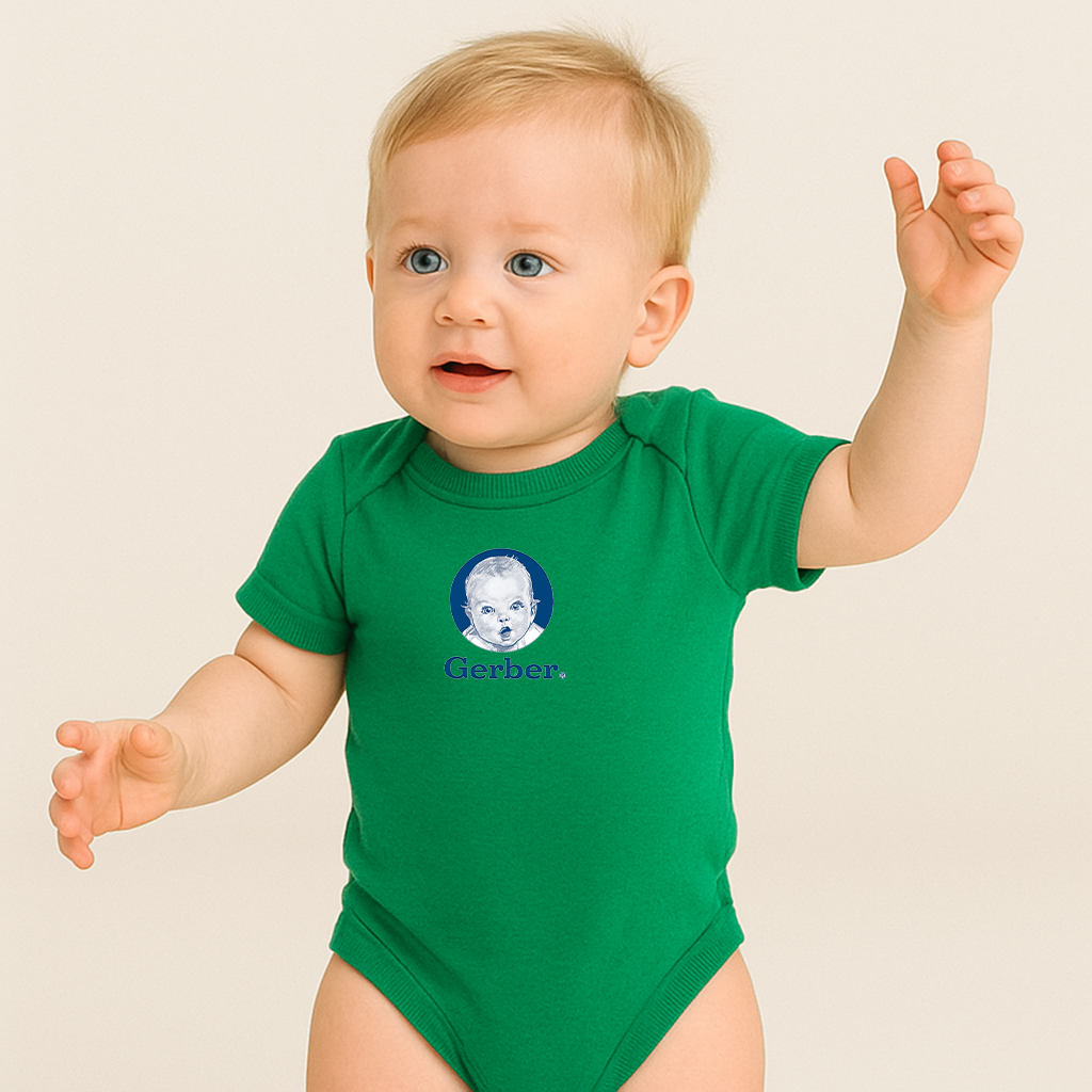 George Gerber Life Insurance Logo Baby Romper Onesie