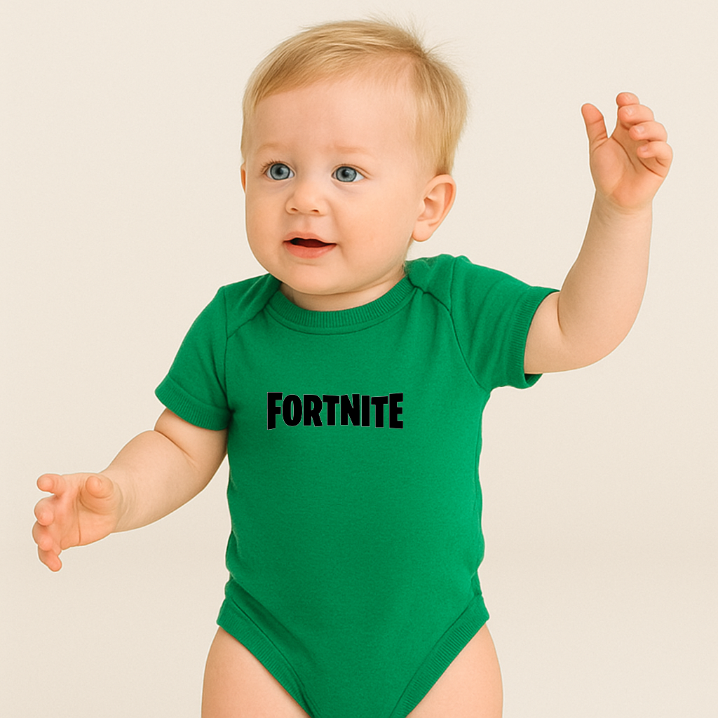 Fortnite Battle Royale Game Baby Romper Onesie