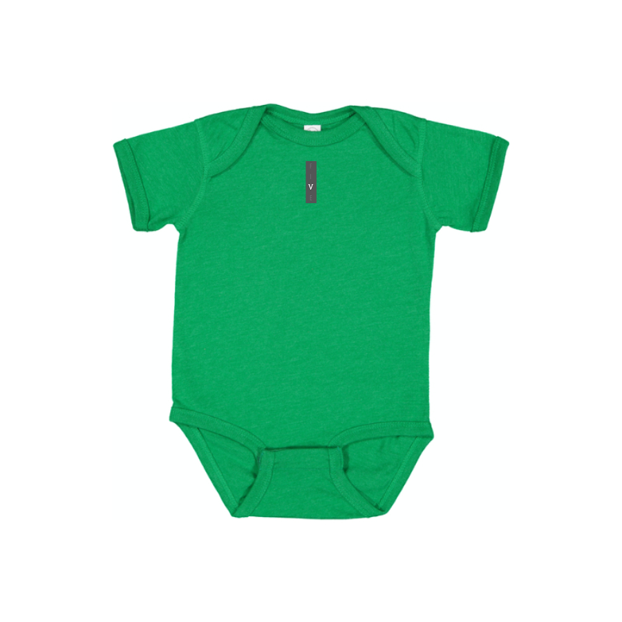 Five Logo Baby Romper Onesie