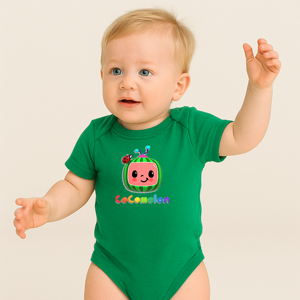 Cocomelon Cartoon Baby Romper Onesie