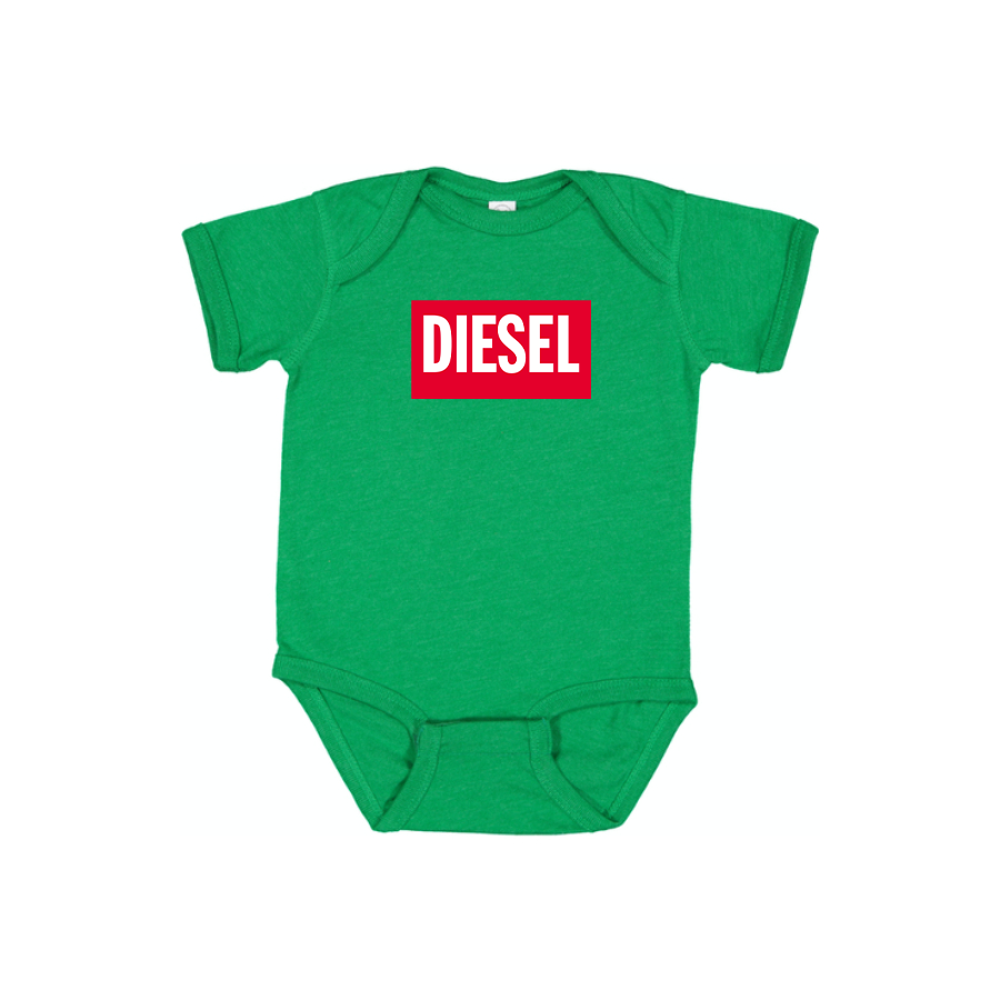 Diesel Logo Baby Romper Onesie