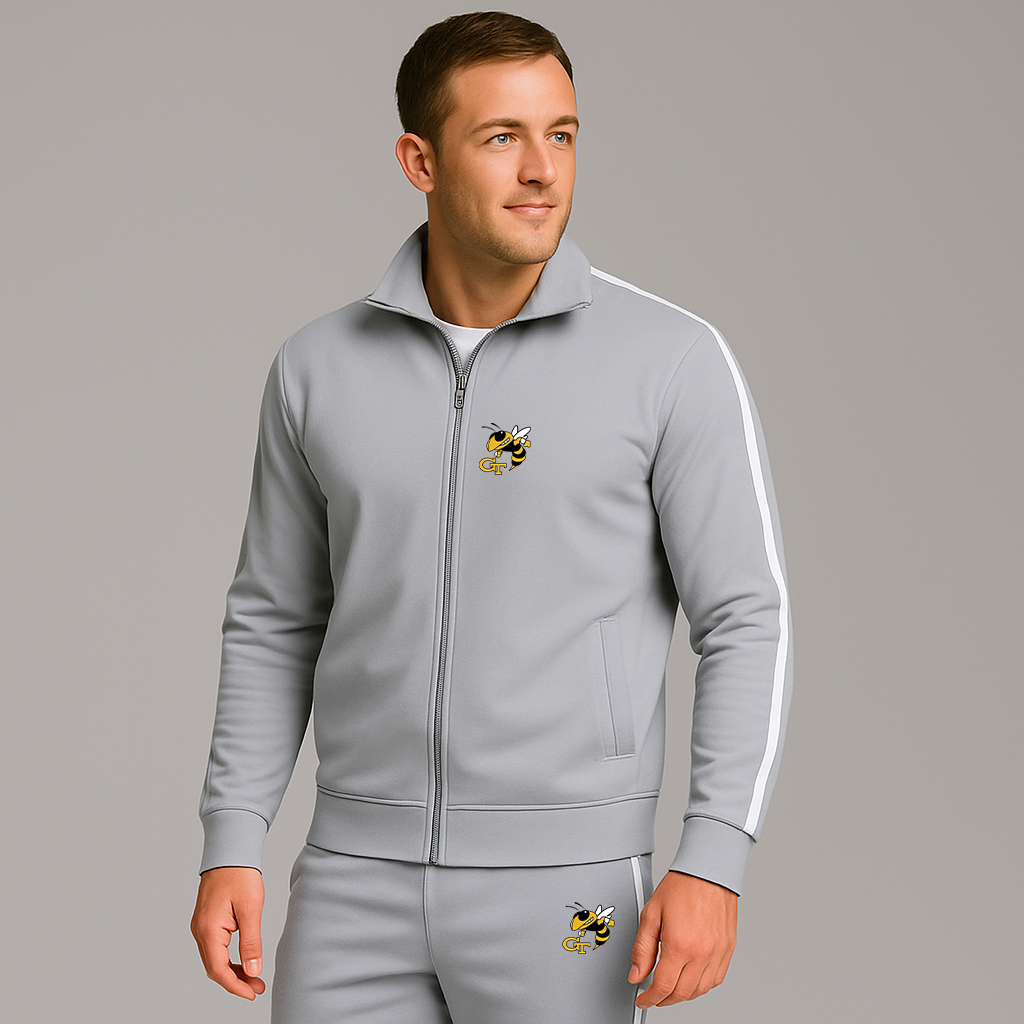 Men's Georgia Tech Yellow Jackets Logo Dri-Fit TrackSuit