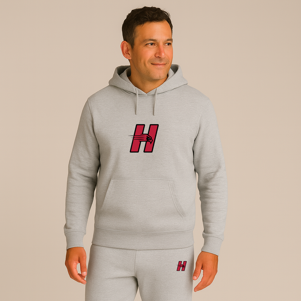 Men's Hartford Hawks Logo Hoodie Joggers Set