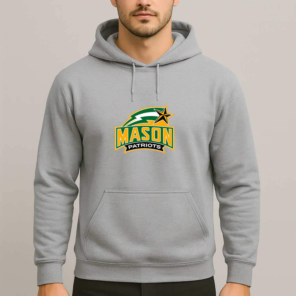 Men's George Mason Patriots Logo Pullover Hoodie