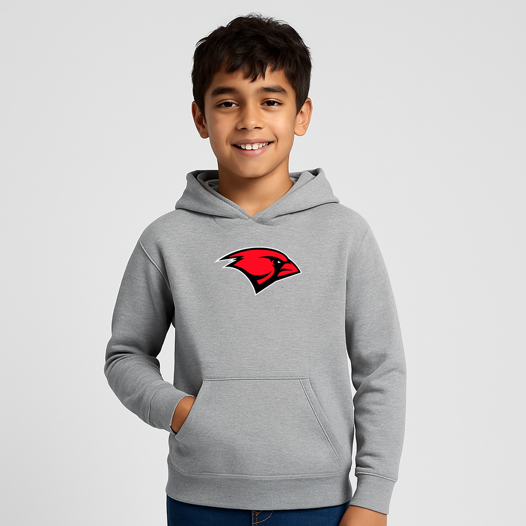Youth Incarnate Word Cardinals Logo Pullover Hoodie