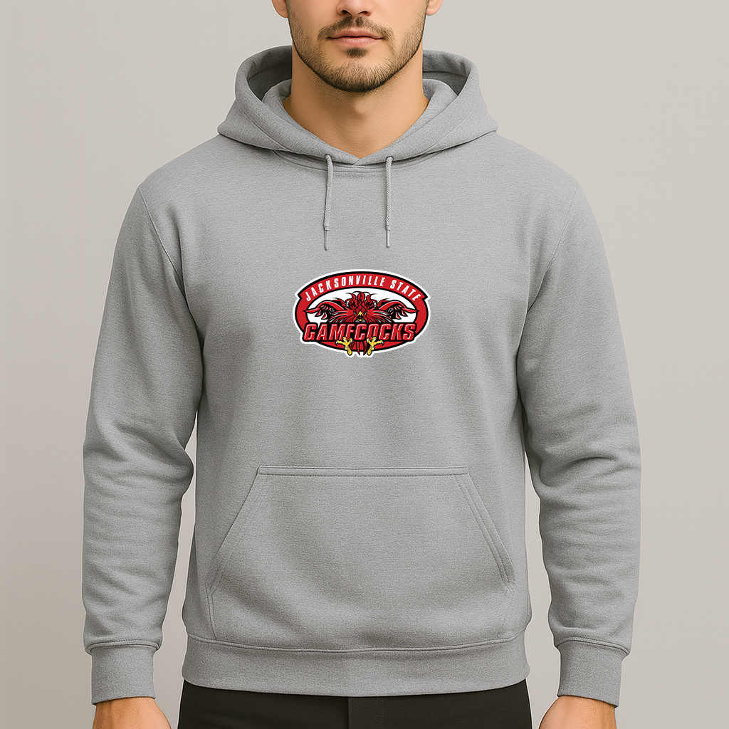 Men's Jacksonville State Gamecocks Logo Pullover Hoodie