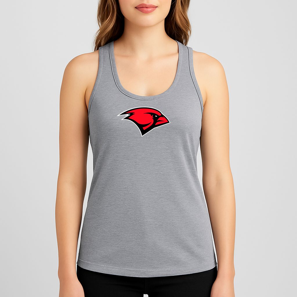 Women's Incarnate Word Cardinals Logo Next Level Ideal Racerback Tank