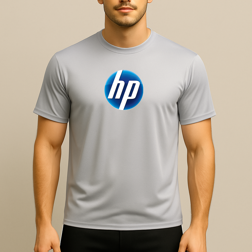 Men's HP Logo Polyester T-Shirt