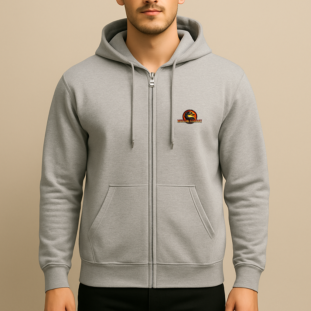 Men's Mortal Kombat Game Zipper Hoodie