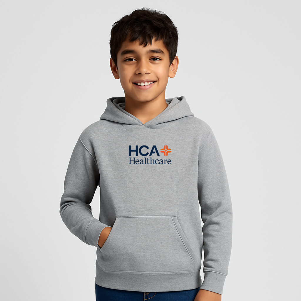 Youth HCA Healthcare Logo Pullover Hoodie
