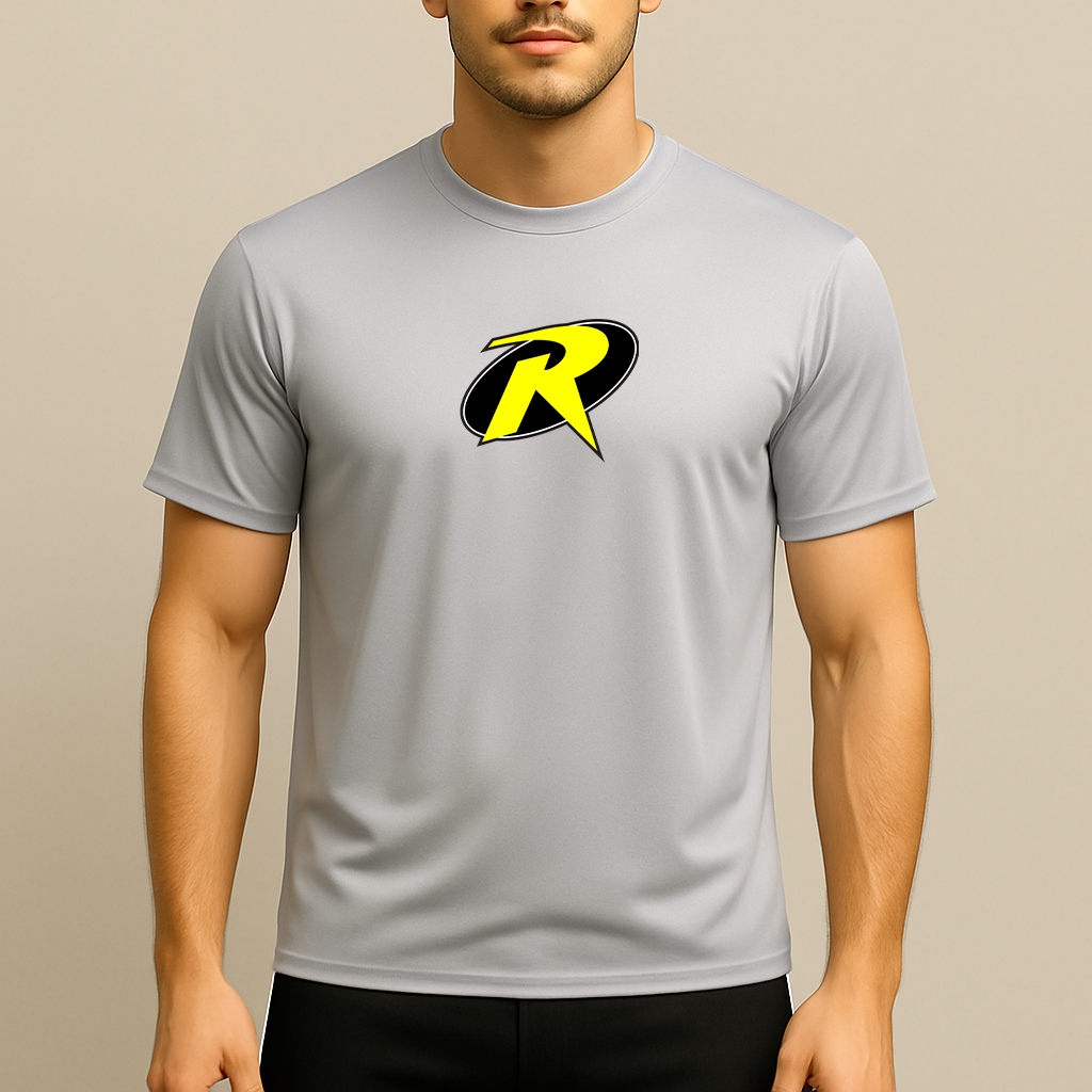 Men's Robin DC Comics Superhero Polyester T-Shirt