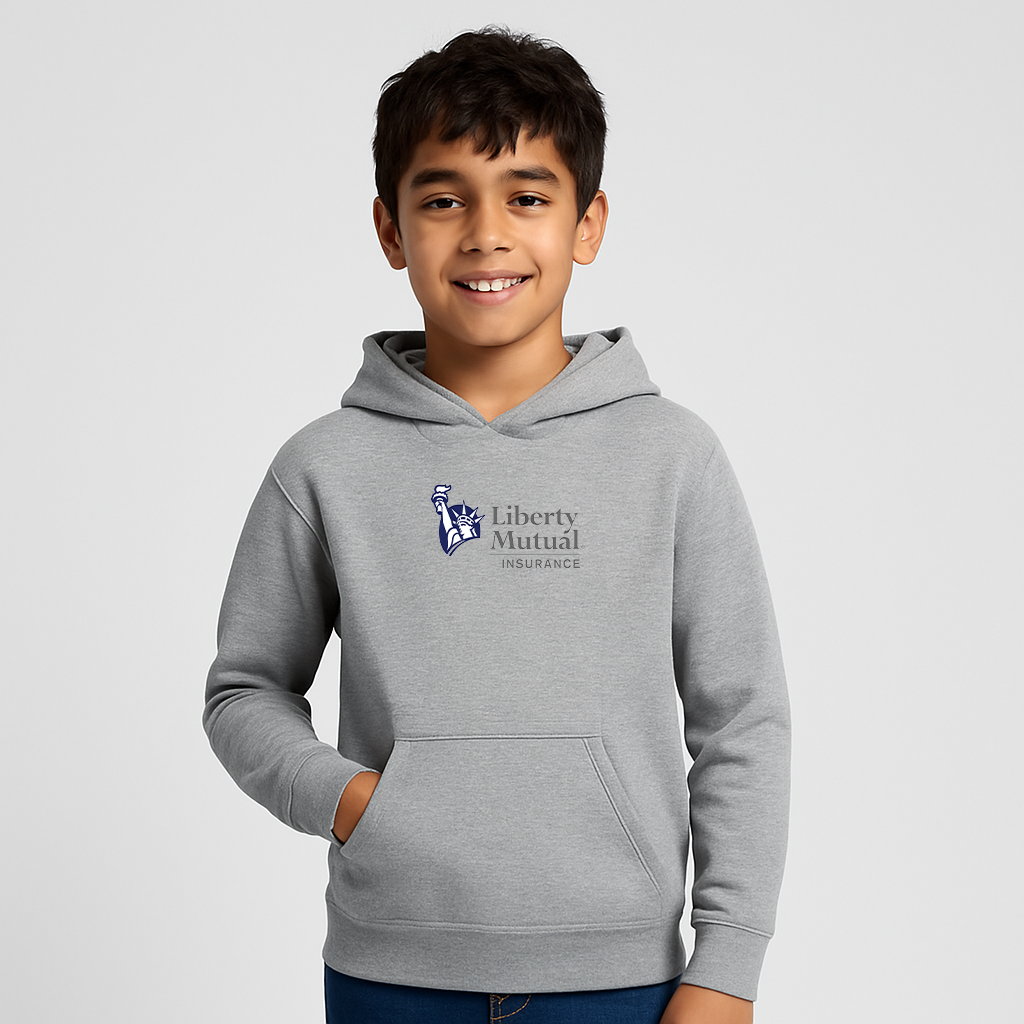Youth Liberty Mutual Insurance Logo Pullover Hoodie