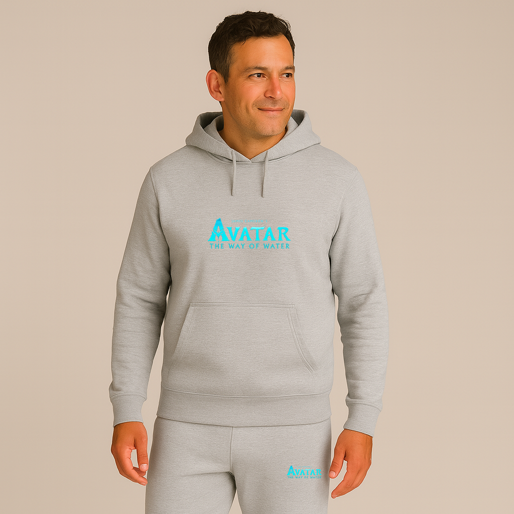 Men's James Cameron Avatar The Way of Water Hoodie Joggers Set