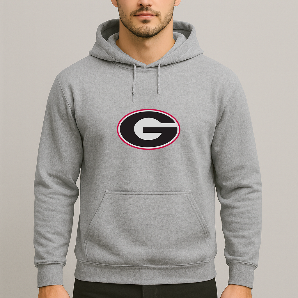 Men's Georgia Bulldogs Logo Pullover Hoodie