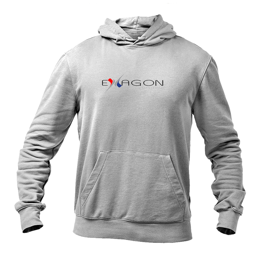 Men's Exagon Engineering Logo Pullover Hoodie