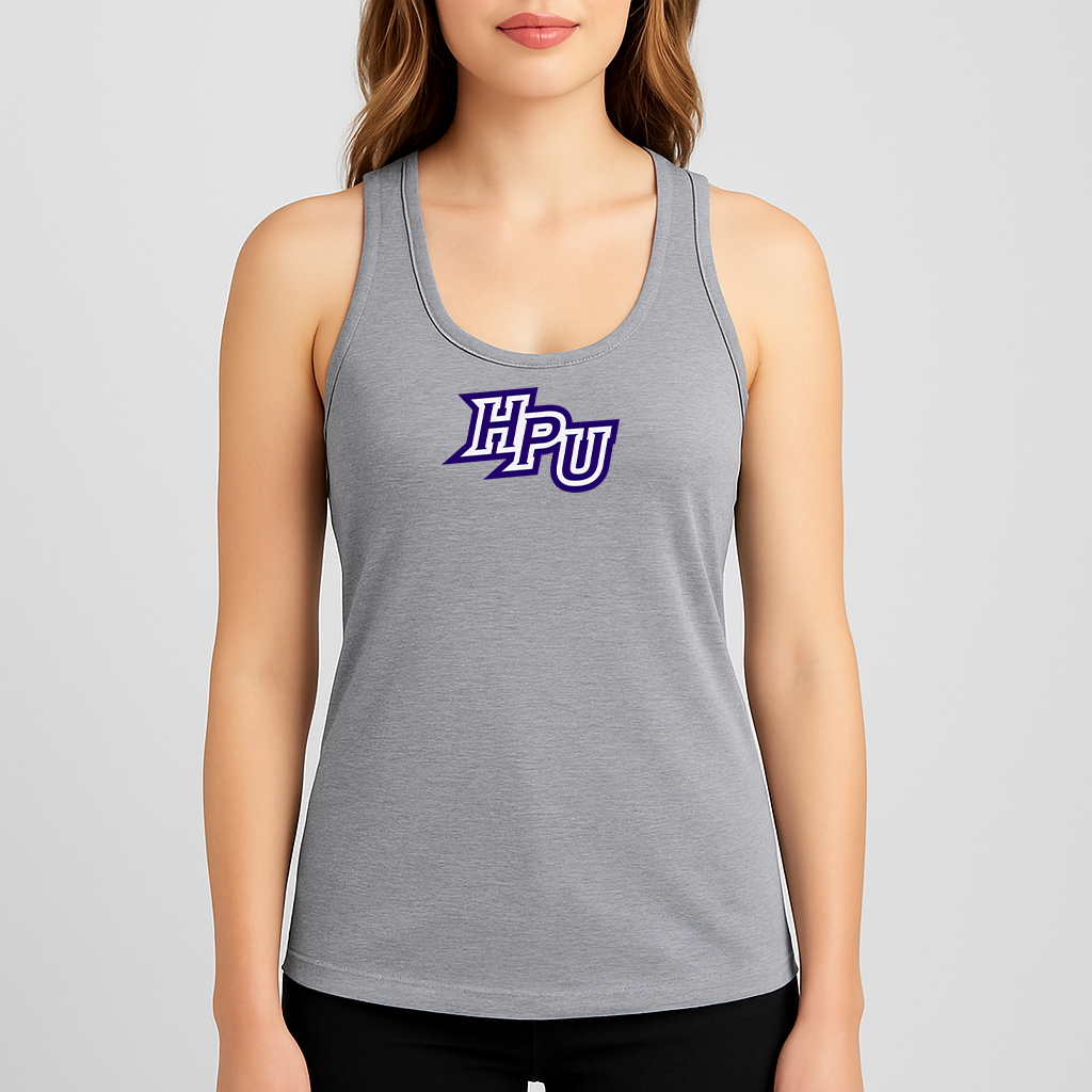 Women's High Point Panthers Logo Next Level Ideal Racerback Tank