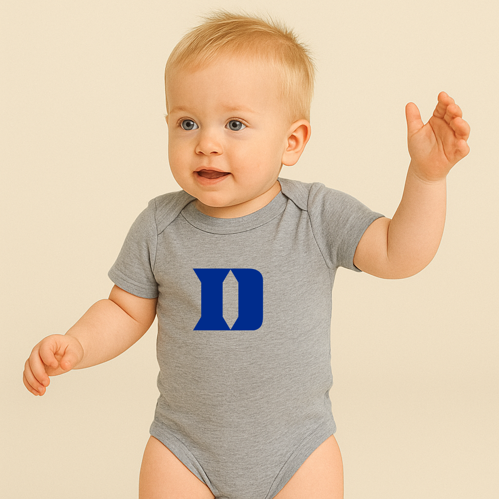 Duke Blue Devils Logo Baby Romper Onesie