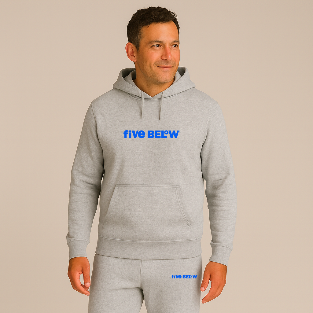 Men's Five Below Logo Hoodie Joggers Set