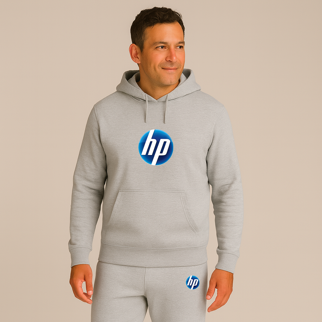 Men's HP Logo Hoodie Joggers Set