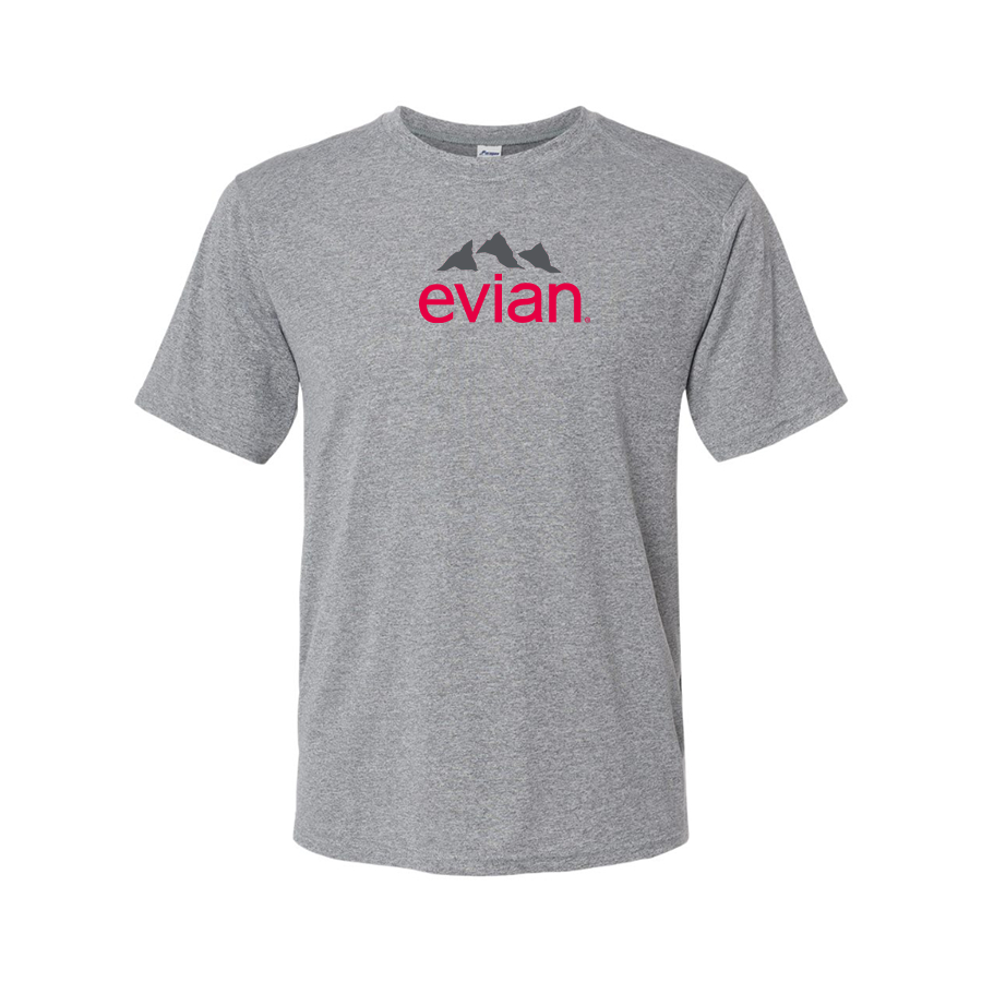 Men's Evian Logo Polyester T-Shirt