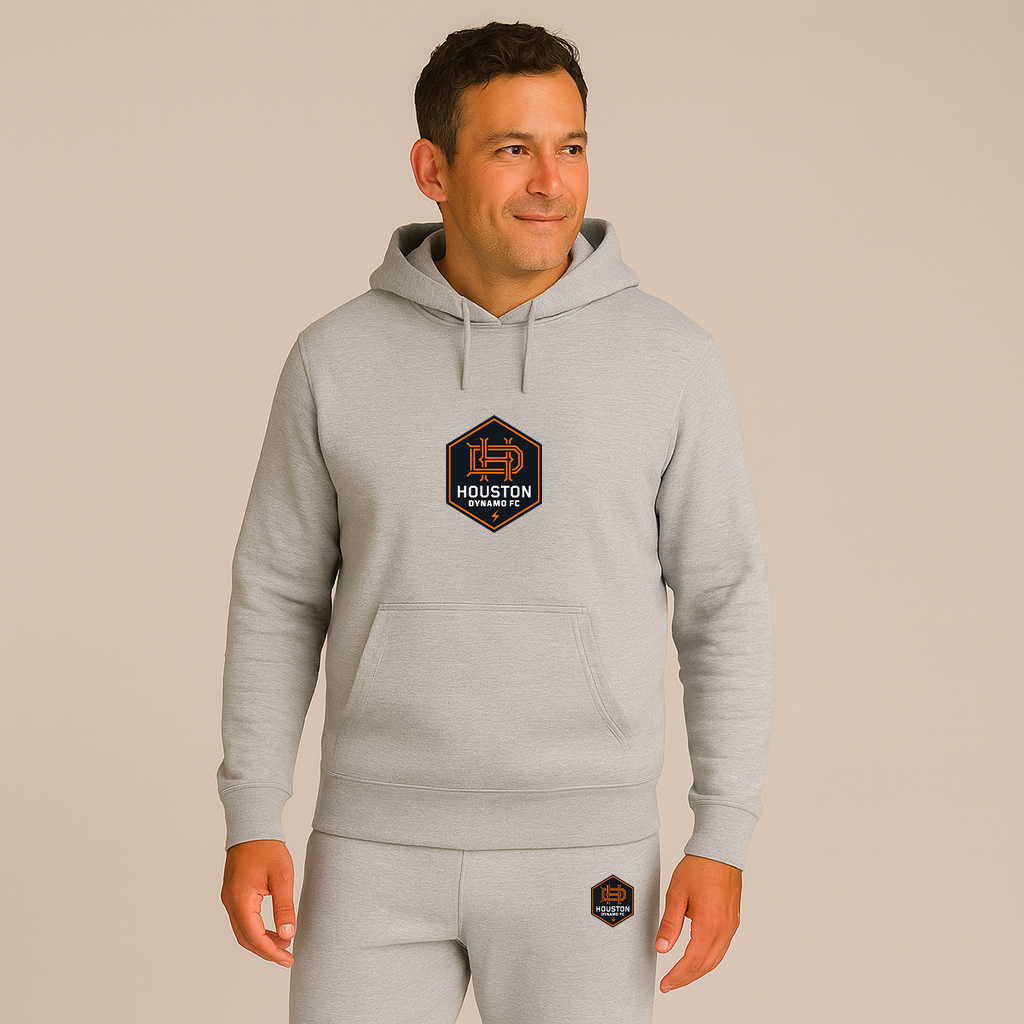 Men's Houston Dynamo FC Soccer Hoodie Joggers Set