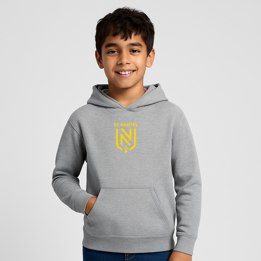 Youth FC Nantes Soccer Logo Pullover Hoodie