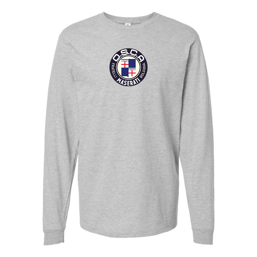 Youth O.S.C.A. Logo Cotton Long Sleeve T-Shirt