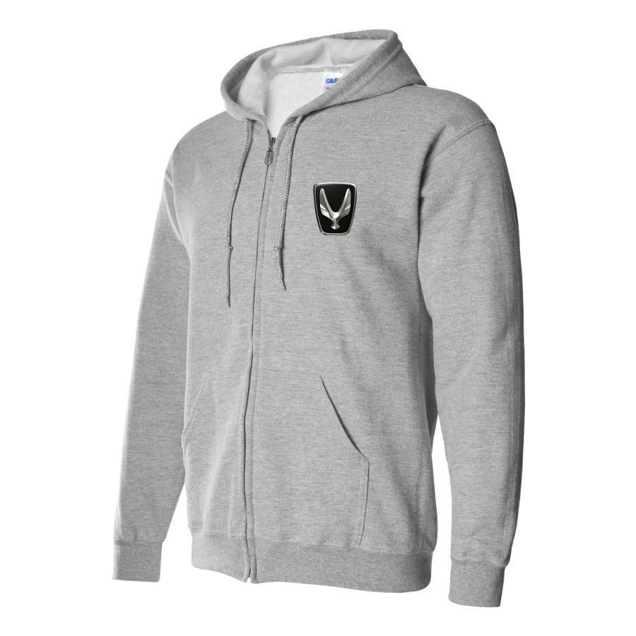 Men's Equus Logo Zipper Hoodie