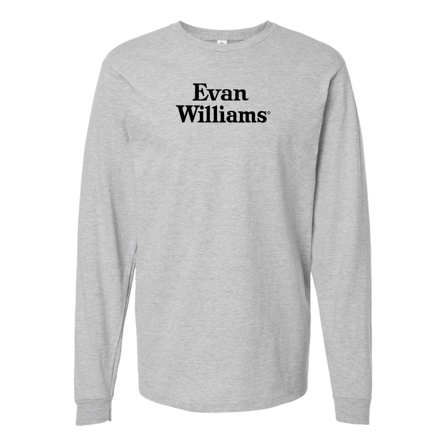 Youth Evan Williams Logo Cotton Long Sleeve T-Shirt