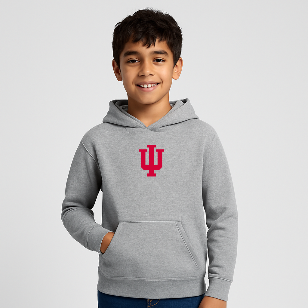 Youth Indiana Hoosiers Logo Pullover Hoodie