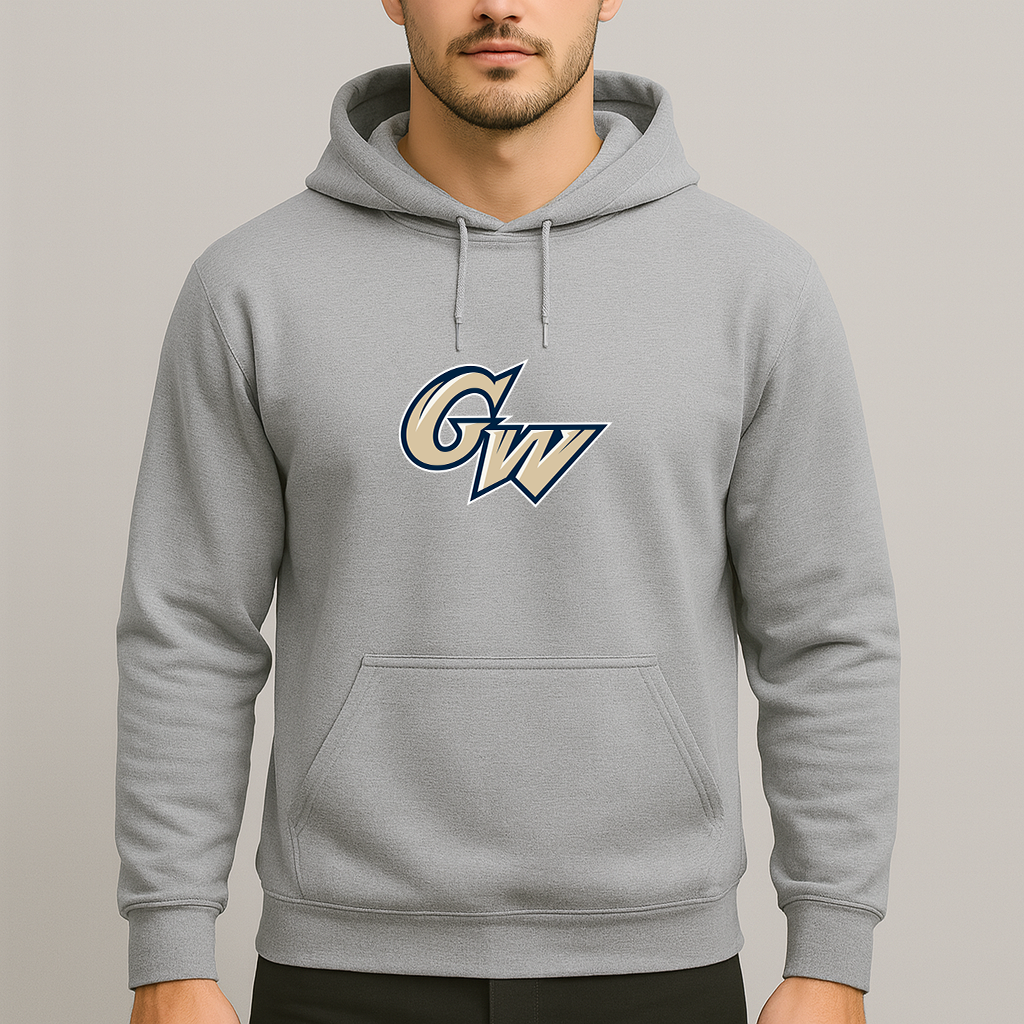 Men's  George Washington Colonials Logo Pullover Hoodie