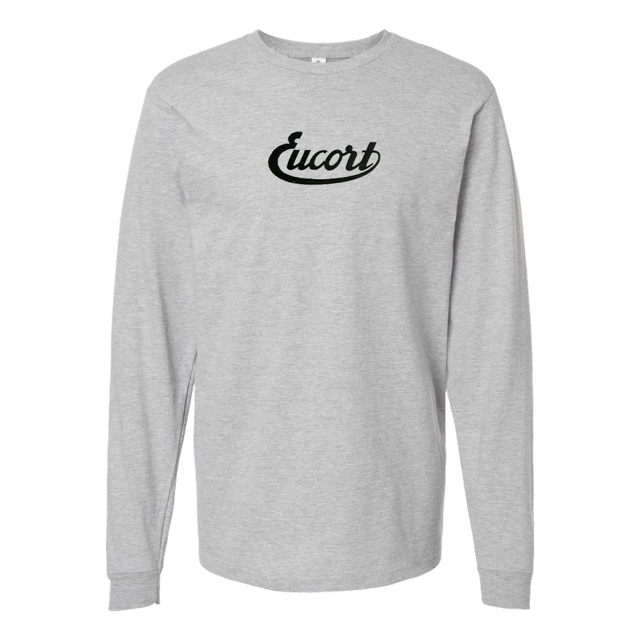 Youth Eucort Logo Cotton Long Sleeve T-Shirt