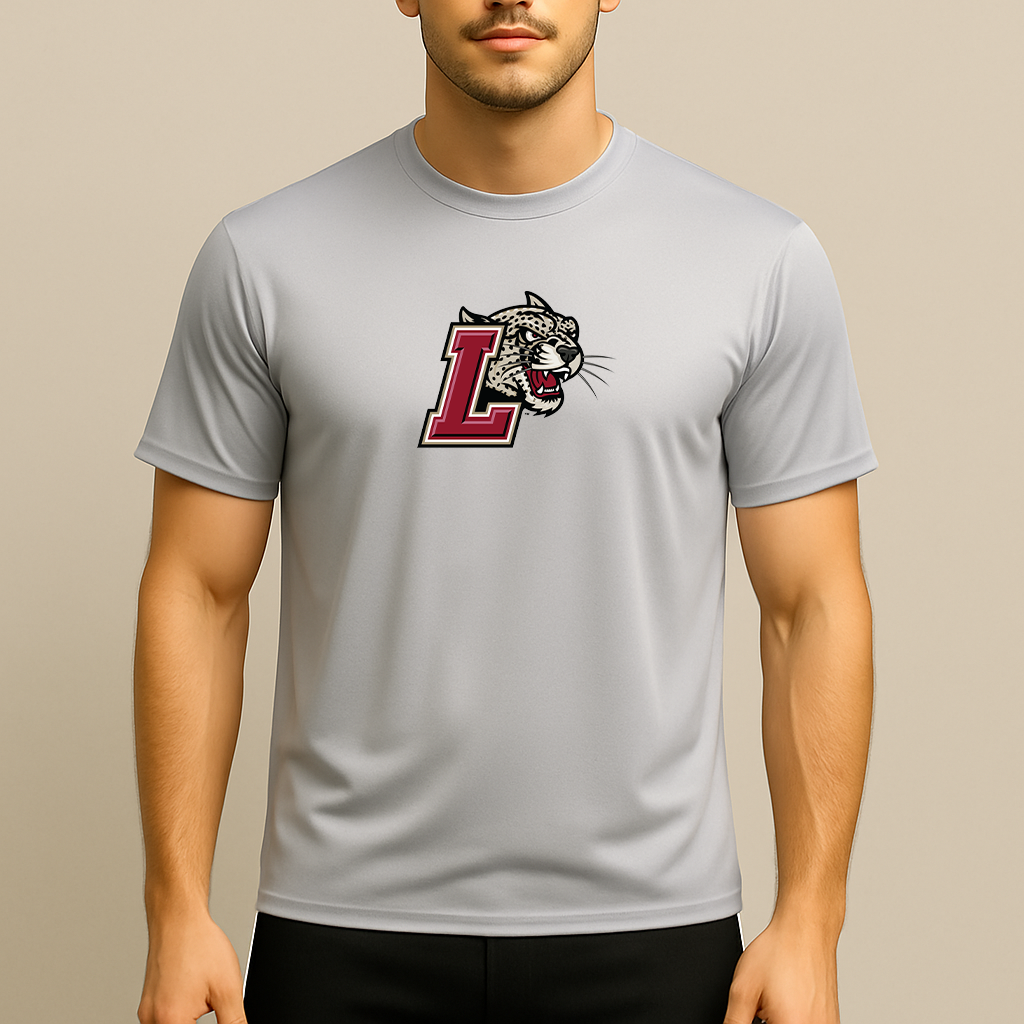 Men's Lafayette Leopards Logo Polyester T-Shirt