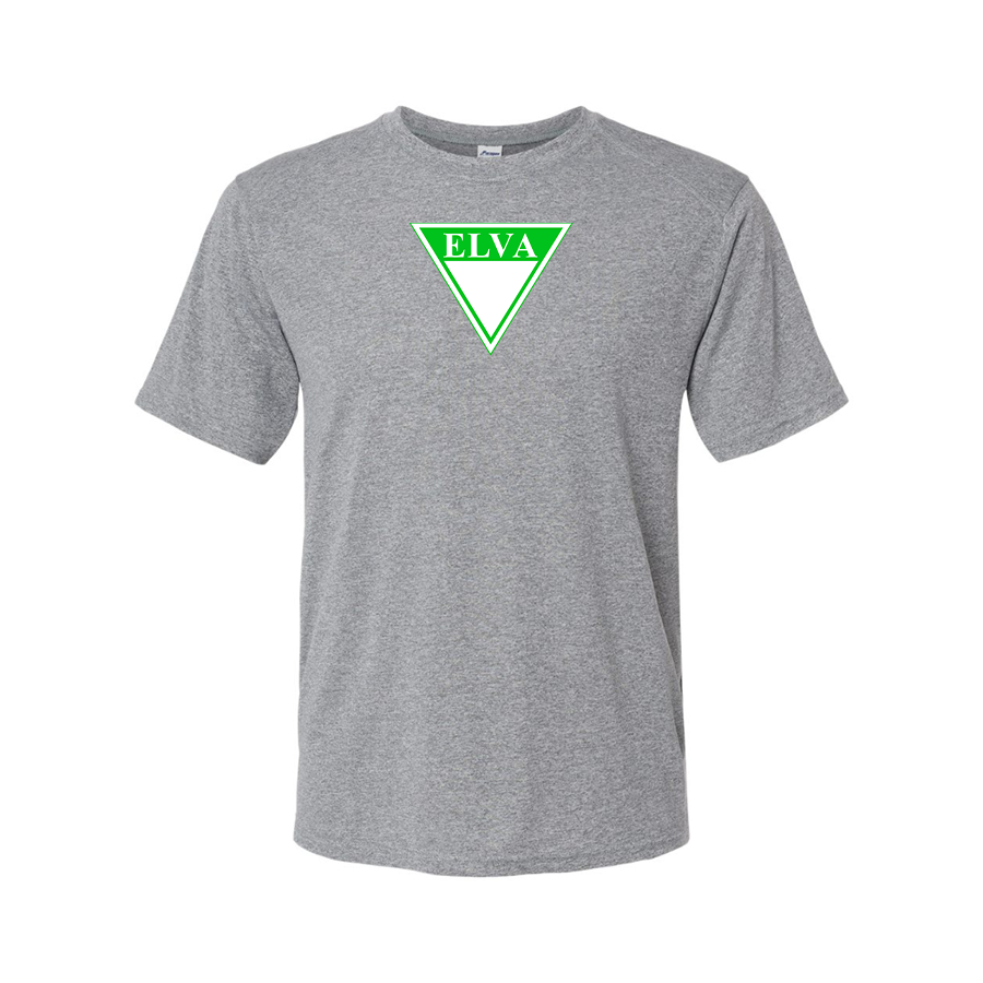 Men's Elva Logo Polyester T-Shirt