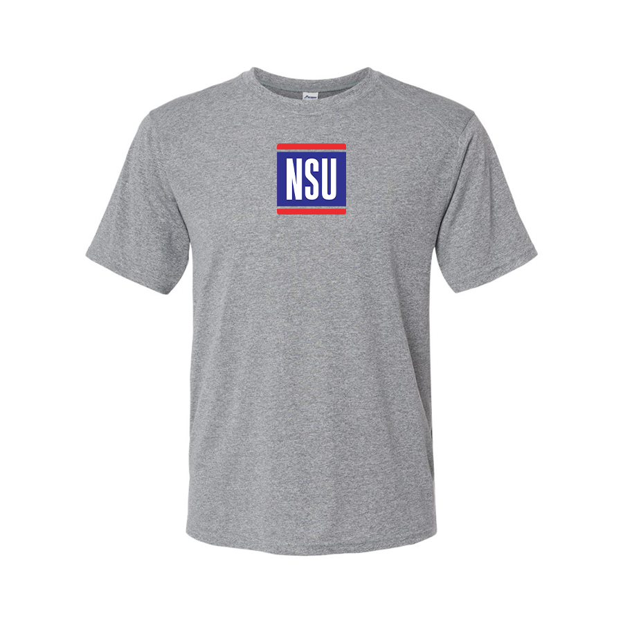 Men's NSU Logo Polyester T-Shirt
