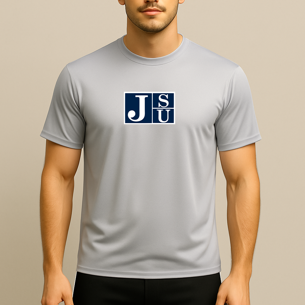Men's Jackson State Tigers Logo Polyester T-Shirt