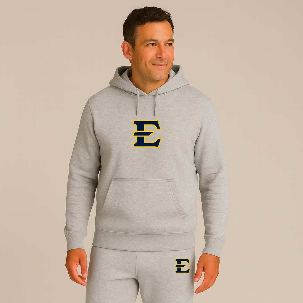 Men's ETSU Buccaneers Logo Hoodie Joggers Set