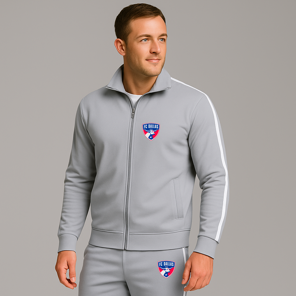 Men's FC Dallas Soccer Logo Dri-Fit TrackSuit