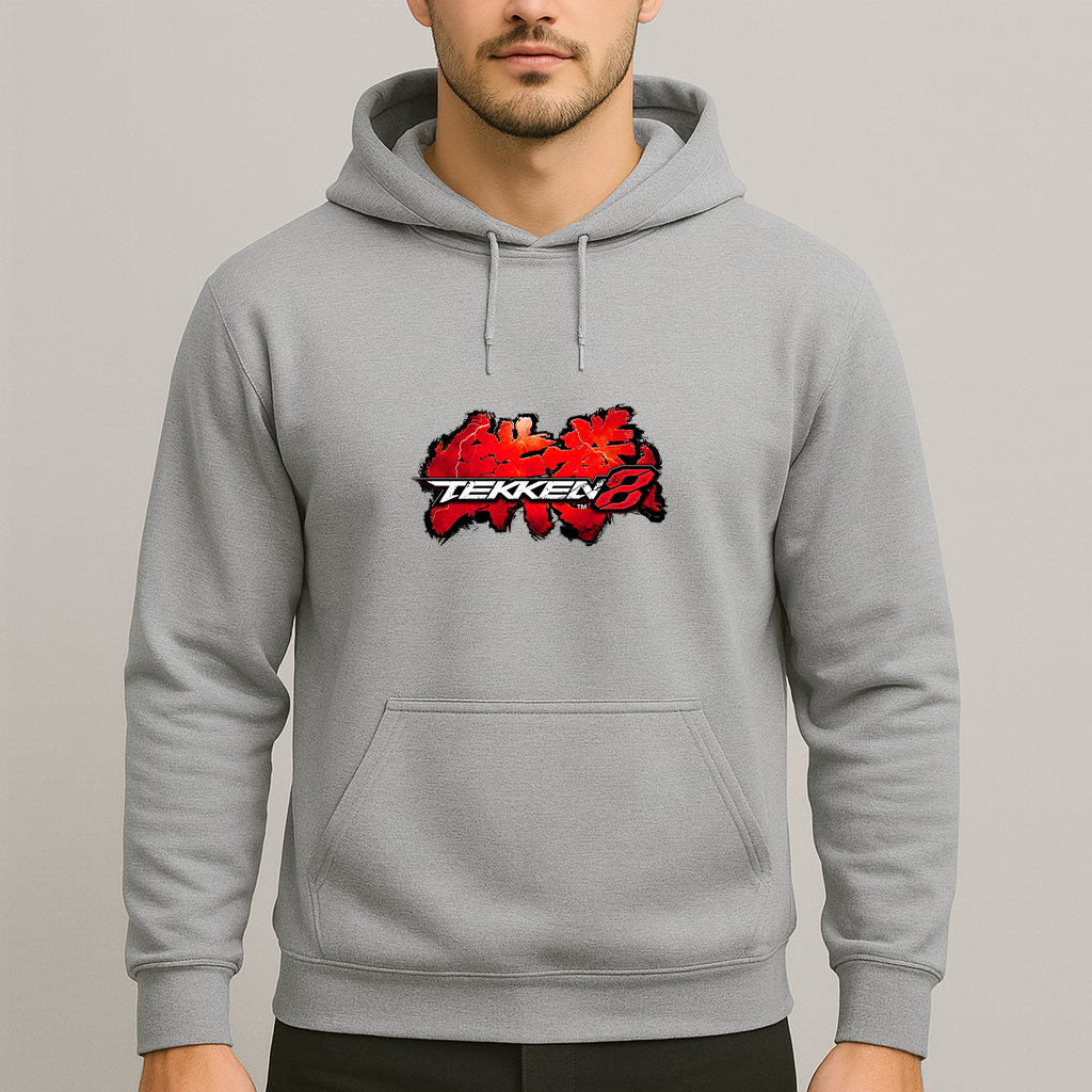 Men's Tekken 8 Game PS5 Pullover Hoodie