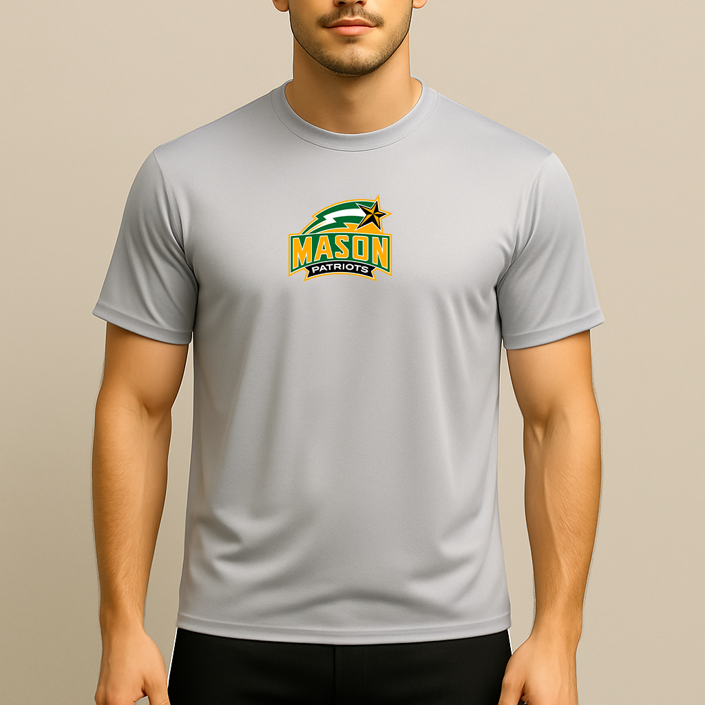 Men's George Mason Patriots Logo Polyester T-Shirt